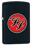 Zippo Foo Fighters Black Matte Pocket Lighter