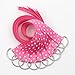 QtGirl Baby Girls Hair Bow Holders 9 Pcs 3-Feet Long Bow Hanger Hair Clip Storage Organizer