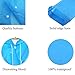 Nyicey Kids Rain Ponchos, 3 Packs Portable Reusable Emergency Raincoats for Camping Hiking Traveling