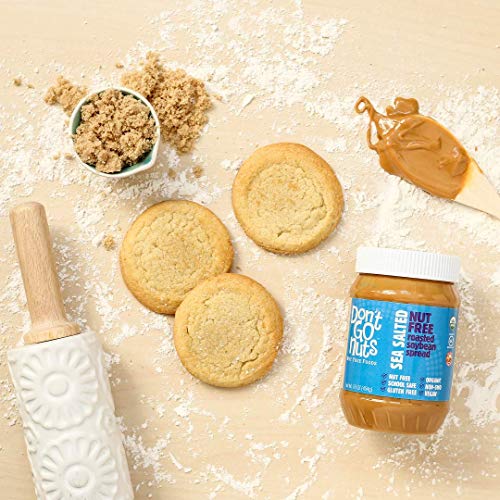Don't Go Nuts Roasted Soybean Spread, Sea Salted, 2 Count, NutFree Non