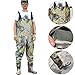 Sougayilang Boot-Foot Chest Waders Waterproof Fishing Hunting Boot Waders (#10.5)