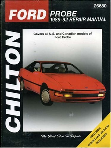 Ford Probe, 1989-92 (Chilton's Total Car Care Repair Manuals)