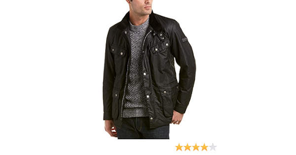 Barbour International Men's Duke Wax Jacket - Black - XXL - Black:  Amazon.es: Ropa