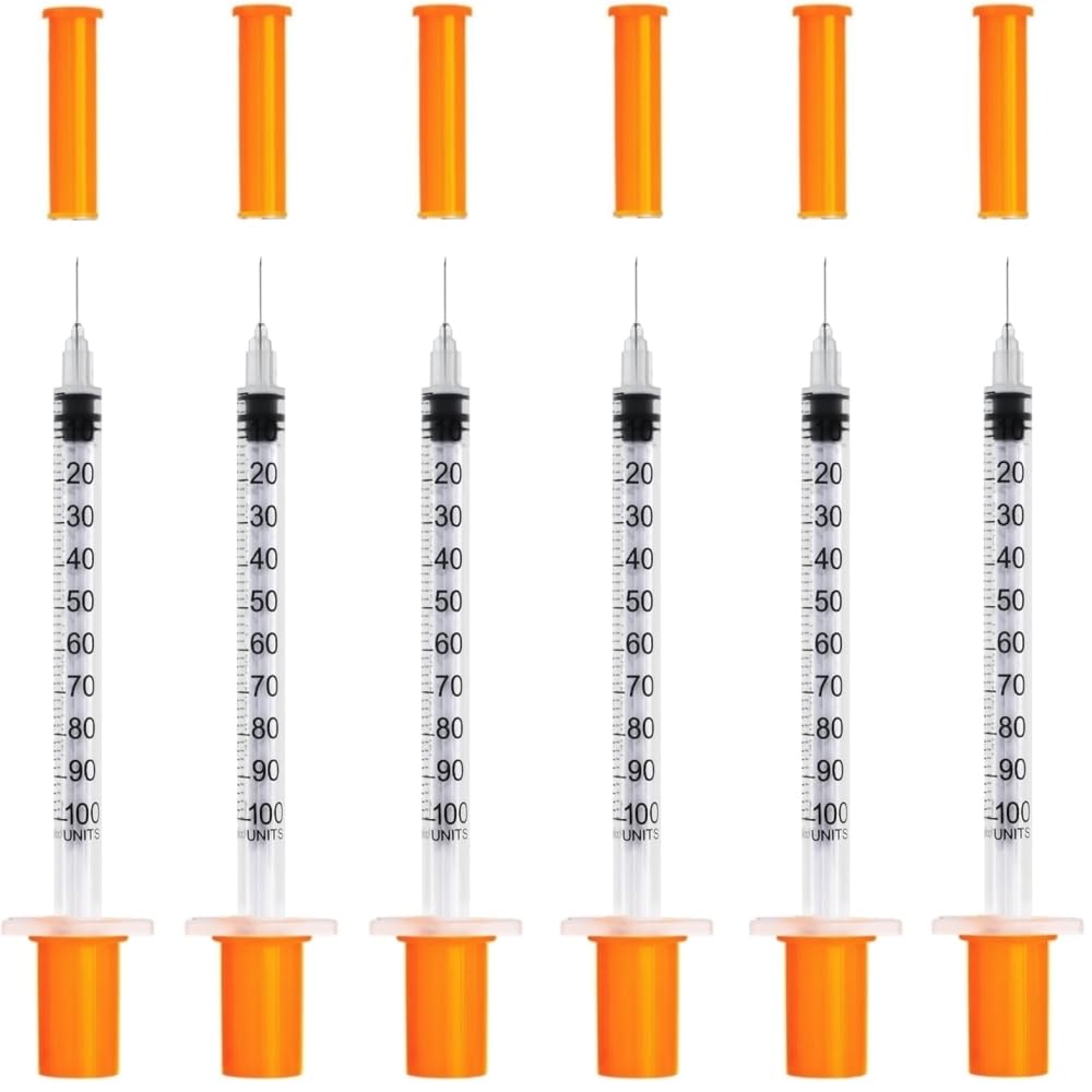 Photo 1 of ZOGSNTON 1cc 1ml 30Gauge 1/2inch(13mm) Disposable Dispensing Lab Supplies Individually Sealed Packaging, 20 Pack