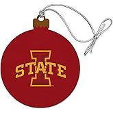 GRAPHICS & MORE Iowa State University Logo Wood Christmas Tree Holiday Ornament