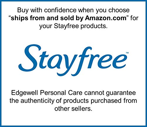 Stayfree Maxi Overnight Pads with Wings For Women, Reliable Protection and Absorbency of Feminine Periods, 28 Count