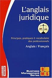 L' anglais juridique
