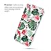 iPhone 6 Case, GMYLE iPhone 6 /6s Pattern Case Hybrid [Anti Shock] TPU Bumper +[Scratch Resistant] Tropical Hard Back Cover Clear with Design Protective Case for iPhone 6s / 6- Pink Hibiscus
