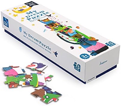 MiDeer 75 Pcs Big My Dream Floor Puzzle Animals Aesthetic Puzzle Games for Kids Birthday Gift - Edu Toys