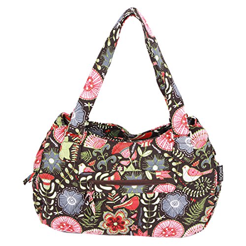 Cotton Quilted Handbags. Vera Bradley Carson Hobo Bag, Signature Cotton