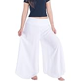 Lannaclothesdesign Palazzo Pants for Women Wide Leg Boho Harem Yoga Pants S M L XL Sizes