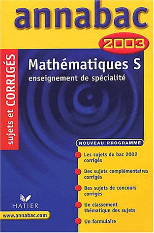 Mathématiques S