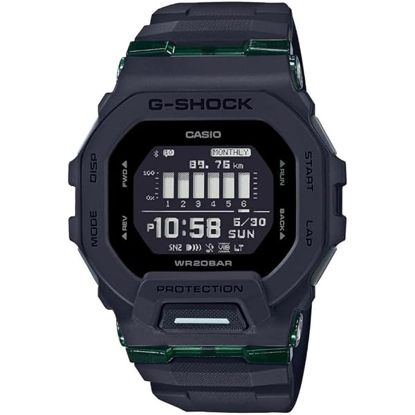 CASIO G-Shock GBD-200-1JF [20 ATM Water Resistant G-Squad] Watch
