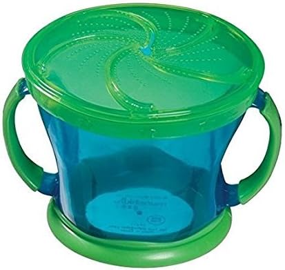 Munchkin Deluxe Snack Catcher,green-blue Color