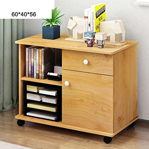 EWYGFRFVQAS Simple Wooden Office Cabinet Console File Cabinet Removable Low Cabinet Lock Drawer Data Cabinet [lockers] Bedroom Table-D