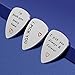 Husband Boyfriend Gifts - 3PCS Guitar Picks Gifts for Musician Husband Boyfriend Dad, Valentine's Day Gift for Him, Wedding Anniversary Gift for Men