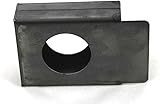 Gate Lockbox Single Hole Weldable Steel Unpainted