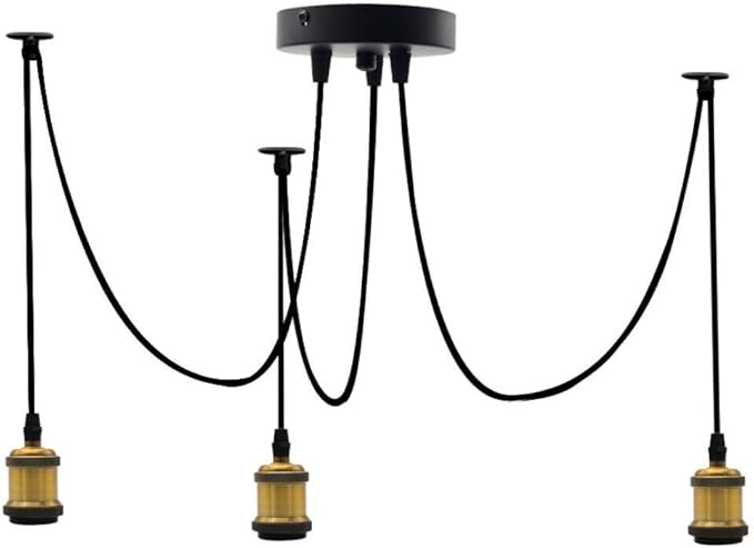 3 arm ceiling pendant