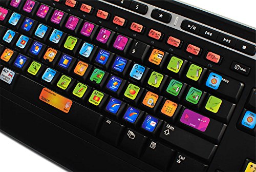NEW ADOBE ILLUSTRATOR KEYBOARD STICKERS FOR DESKTOP, LAPTOP AND NOTEBOOK