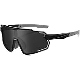 Tsctswk Polarized Sports Sunglasses for Kids,Youth Baseball Cycling UV Protection Sunglasses for Boys Girls Age 6-12