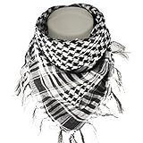 Phoenixb2c Unisex Cotton Tactical Military Shemagh Keffiyeh Scarf