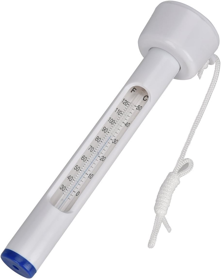 inground hot tub on Amazon Com Atie Floating Pool Spa Hot Tub Thermometer W String Cord F C Display For Inground And Above Ground Pool Patio Chaise Lounge Covers Garden Outdoor