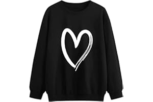 GENERIC Cute Hoodies for Girls 10-12 Years Old Ladies Sweatshirt ClubBasic Tops Shirt