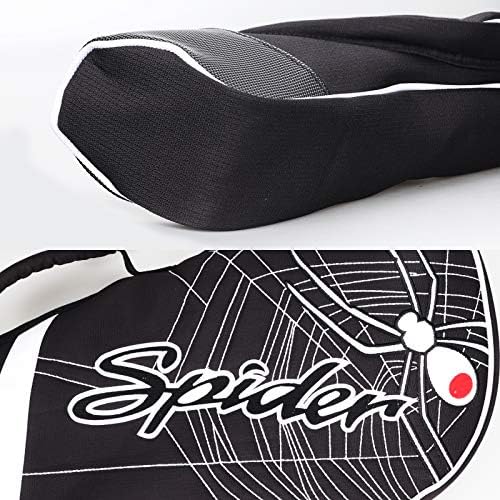 mytag Golf Club Carry Bag Embroidered Spider Design Durable Clubs Case Driving Range Mini Lightweight for Men Women Golfer Customization