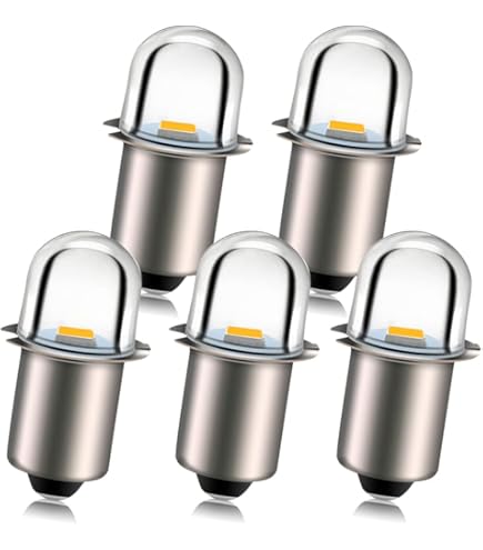 2-10PCS P13.5S LED Flashlight Torch Lamp Bulbs Upgrade Bright White Light DC3V E - Foto 6