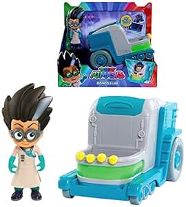 Amazon.com: Pj Masks Romeo's Lab with Romeo 3" Figure ...
