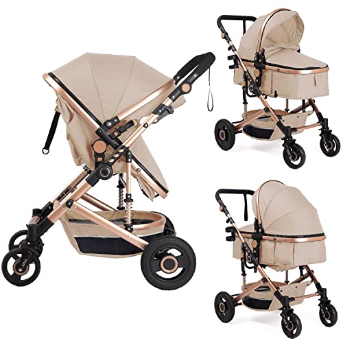 Baby Stroller Infant Newborn Bassinet Carriage Toddler Kid Seat Strollers Compac