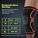 Knee Brace Knee Support, Compression Knee Sleeve (Pair) for Meniscus Tear, ACL, MCL Running & Arthritis, Best Neoprene Stabilizer Wrap for Crossfit, Squats & Workouts - for Men & Women
