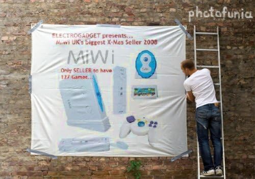 Mi Wi Extreme Games Console + 127 Games miwi mi wii