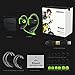 Jabees BSport Bluetooth Headphones V4.1 Wireless Sport Stereo In-Ear Noise Cancelling with Microphone/Running/Gym/Exercise/Sweat proof Headsetfor iphones, Samsung Galaxy S6 S5 and smart phones