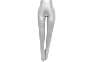 BEAVORTY Mannequin Body Inflatable Female Half Body Legs Mannequins Model Women Pants Form Display Model Mannequin Torso Trousers Lower Body Clothing Window Display for Shows