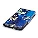 YOKIRIN LG K10 2017 Case, LG K20 Plus Case, Embossed Owl Tree Magnetic Folio Flip Stand Premium PU Leather Wallet Case TPU Inner Wrist Strap Kickstand Cover Skin with Credit Card Cash Pockets (Blue)