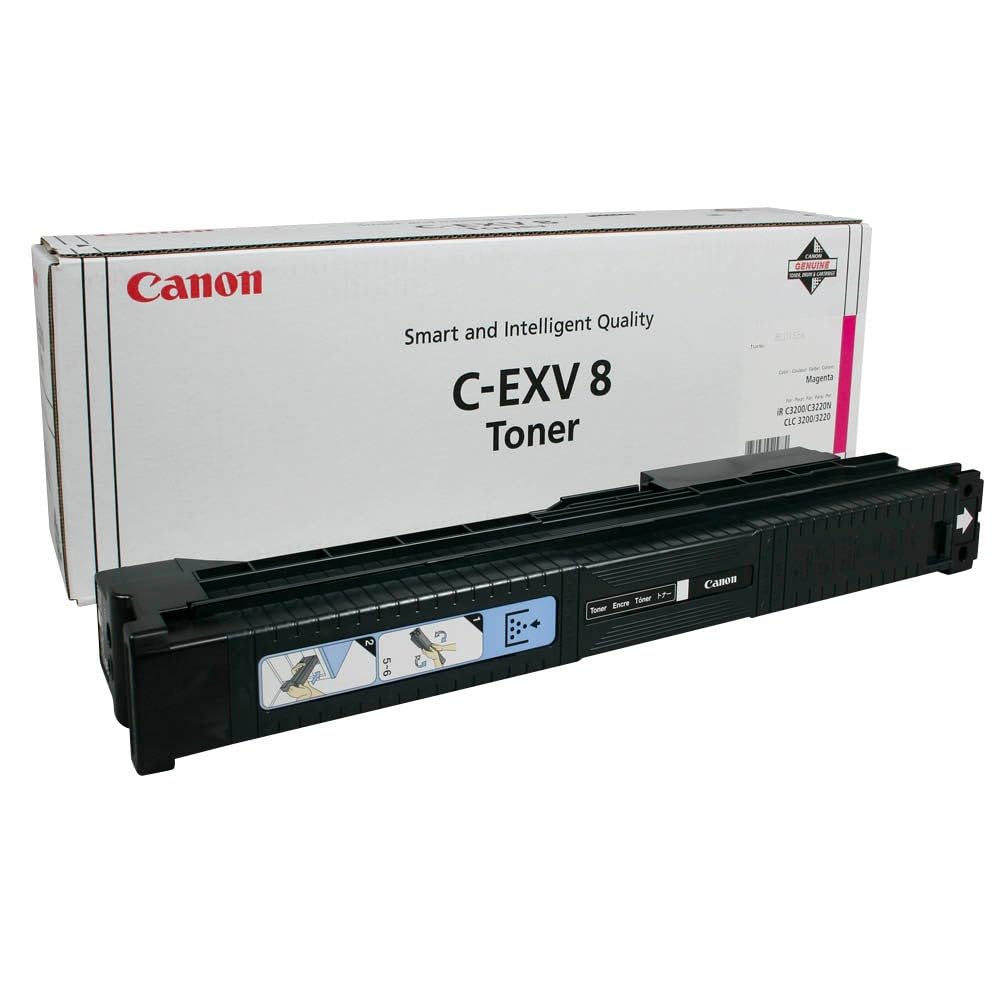 Canon C-EXV 8 (rebadged GPR11 GPR-11 ) - laser toner printer copier cartridge - 1 x magenta red - CEXV-8 CEXV8 for - IRC 3220 IRC 3200 IRC 2620 IRC3220 IRC3200 IRC2620
