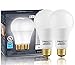 TORCHSTAR 3-Way LED Bulb A21, 3 Way LED Light Bulbs 40/60/100W Equivalent, UL & ES Listed, Flicker Free Bulb for Floor, Table, Touch Lamp, E26 Standard Base, Non-dimmable, 5000K Daylight, Pack of 2