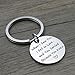 When I saw you I fell in love Stainless Steel Romantic Gift Pendant Keychain