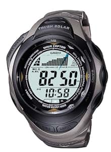 Amazon.com: Casio Men's PAW1200T-7V Pathfinder Multi-Band Solar Atomic Titanium Compass Watch 