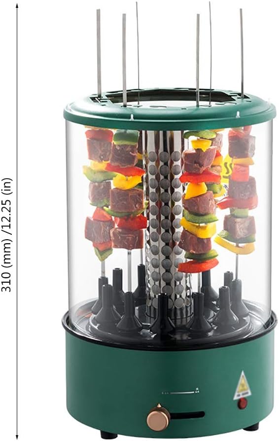 review Nologo W-XS Electric Barbecue Grill,1100W High Power,User-Friendly Design,Automatic Power Off,for Your Safety Protection,Suitable for Home Kitchen and Outdoor Barbecue,Convenient