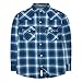 Levi's Boys' Big Plaid Western Shirt