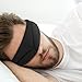 Plemo Sleep Mask, Memory Foam Eye Mask, Breathable Eye Shade Eye Cover for Bedtime & Travel, Black