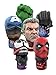Funded on SharkTank: Marvel Deadpool Talking Bottle Opener and Desktop Collectible - Best Push Down Automatic Cap Remover - Bottle Hammer with up to 25 Unique and Hilarious Sounds!