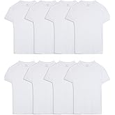 Fruit of The Loom Men
s Crew Tee Undershirts, Moisture Wicking
Tag Free, Also Available in Big
Tall