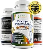 * SUPER MAG CALMAG * Calcium For Women â€“ Calcium For Men - 2X Better Absorption - Calcium with Vitamin D - Calcium Magnesium Citrate â€“ SLAMS ANY - Calmag Fizz - Calmag Liquid