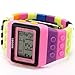 SHHORS Men's Ladies Blocks Constructor Digital LED Backlight Alarm Sport Wrist Watch LED088