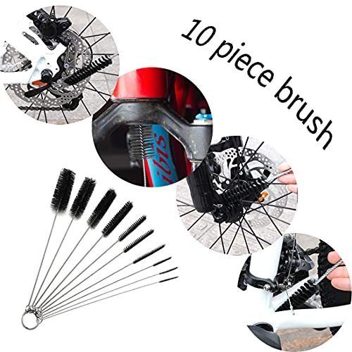 AHCSMRE Bike Chain Cleaner Kit,Bicycle Cleaning Tools Set Including