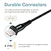Jumtent Lightning Cable 4Pack 3FT 6FT 6FT 10FT Nylon Braided Cord USB Syncing and Charging Cable Charger for iPhone 8/8 Plus/7/7 Plus/6/6 Plus/6S/6S Plus,SE/5s/5c/5,iPad/iPod (Black)