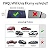 Tour Strong Car Shade for Baby, Window Sock Sun Blocker, Fits Most SUV, Trucks - 2 Pack, Large